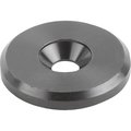 Kipp Handwheel Washer D1=5, 3, D2=25, H=3, 5, G=M05, Steel 1.0718 Black Oxidized K0173.00525